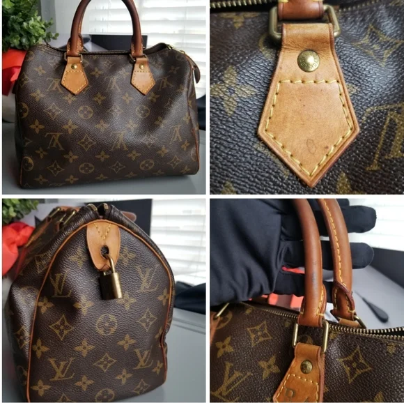 LOUIS VUITTON Classic Speedy25Monogram pr